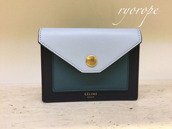2017SS NEW プレゼントに セリーヌ コピー 財布 セリーヌ POCKET カードホルダー 105013AFF